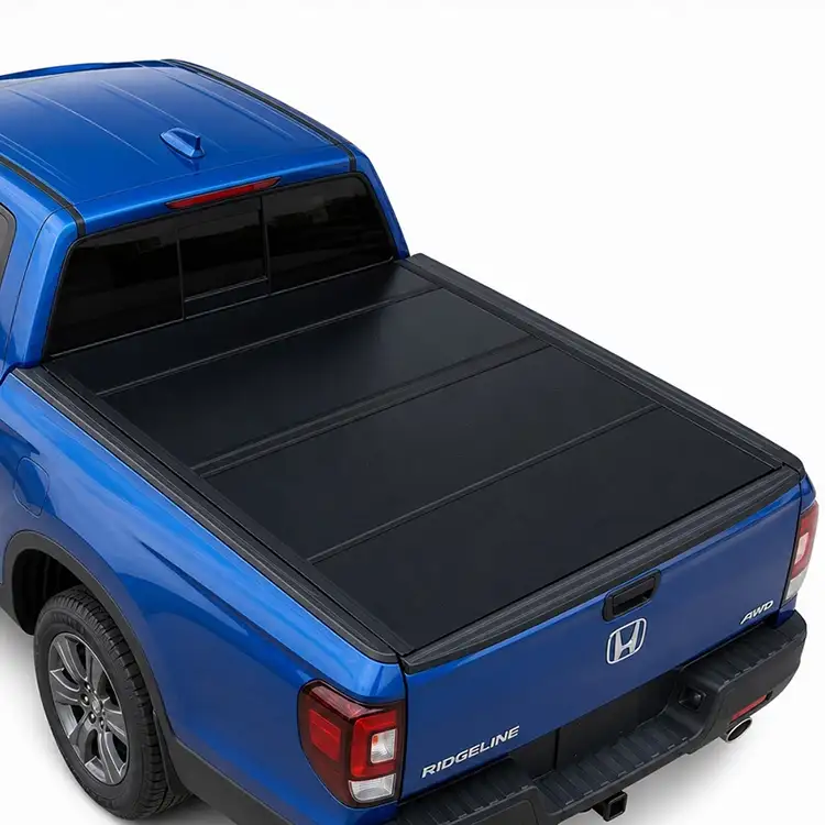 Низкопрофильный жесткий четырехкратный чехол багажника для Honda Ridgeline
