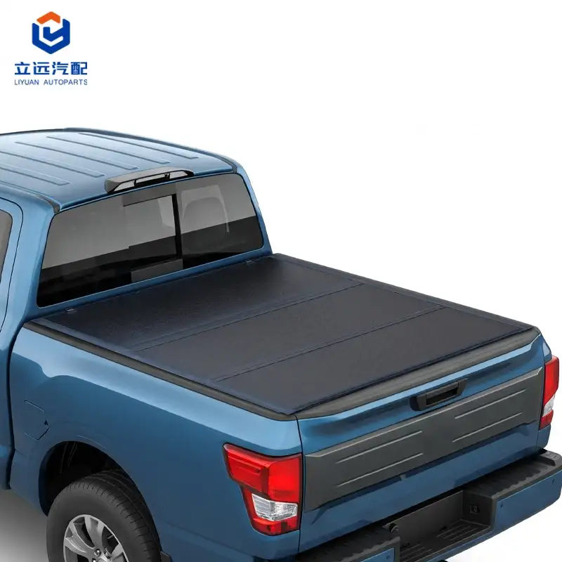 Низкопрофильный жесткий складной чехол на багажник Nissan втрое