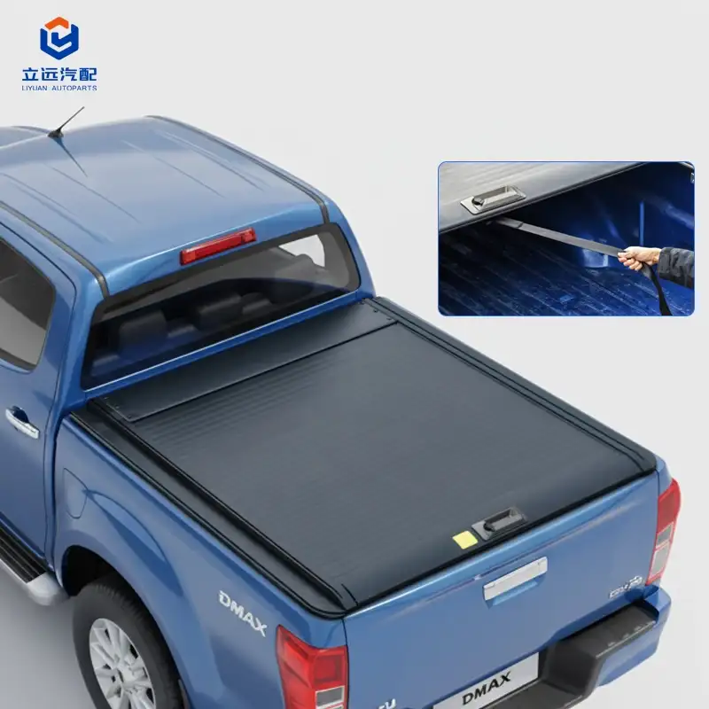 Ручная жесткая алюминиевая выдвижная крышка тонно для Isuzu